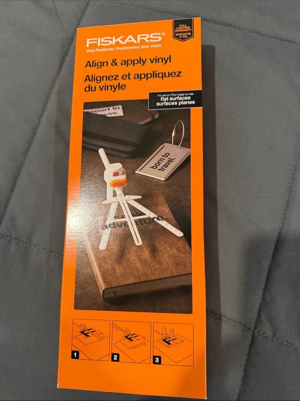 Fiskars Orange Align & Apply Vinyl Positioner